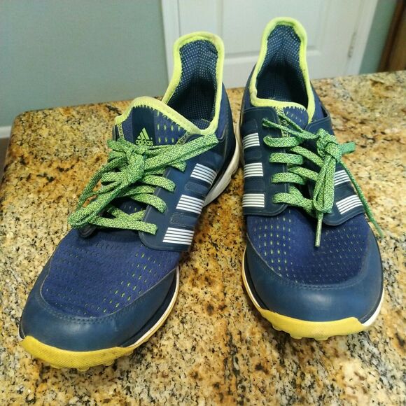 Adidas Mens Climacool Q44599 Blue Running Shoes Sneakers Size 11 - Picture 4 of 12